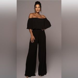 Jluxlabel Noir (Black) Bella Two Piece Pant Set